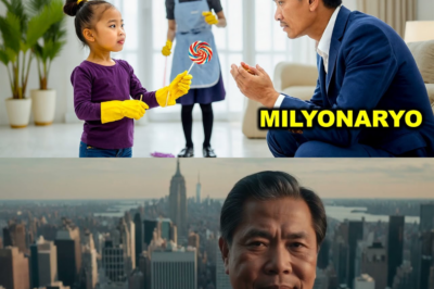 “Milyonaryo, Walang Kausap—Ngunit Isang Lollipop ang Nagbukas ng Pintuan ng Pagkakaibigan ng Anak ng Janitor!”