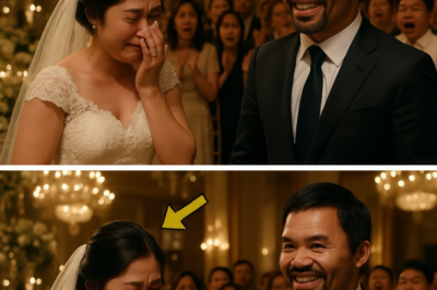 Si Manny Pacquiao ay DUMALO sa KASAL ng ANAK ng KANYANG TAGALINIS… at pinaiyak niya ang lahat.