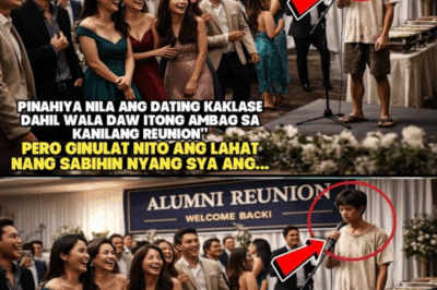 PINAHIYA NILA ANG DATING KAKLASE DAHIL WALA DAW ITONG AMBAG SA KANILANG HIGH SCHOOL REUNION”PERO….