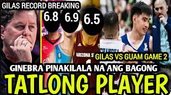 BREAKING NEWS! KILALANIN: ANG TATLONG BAGONG DAGDAG-LAKAS NG GINEBRA! 🤩 | GILAS PILIPINAS, HUMATAW ULIT SA GUAM AT NAGTALA NG PANIBAGONG RECORD!