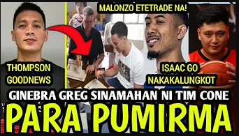 MALAKASANG BALITA! 🔥 TIM CONE AT GREG SLAUGHTER, NAGKASAMA PARA SA PIRMAHAN?! | JAMIE MALONZO, OPISYAL NA BA NA I- TRADE NG GINEBRA?!