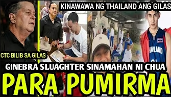 PASABOG NA PAGBABALIK! 💣 GREG SLAUGHTER, SINAMAHAN NI BOSS AL FRANCIS CHUA PARA PUMIRMA NA SA GINEBRA! | GILAS, KINAWAWA AT BINASTOS NG THAILAND—GUSTO PANG PAUWIIN?! 😲🏀🔥
