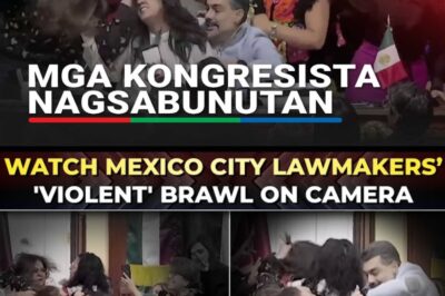Komprontasyon sa Kongreso sa Mexico City nauwi sa sabunutan