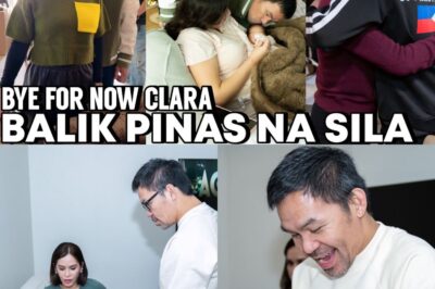 Jinkee at Manny Pacquiao EMOSYONAL Nagpaalam muna sa APO nasi Baby Clara Balik Pinas Sila! ❤️