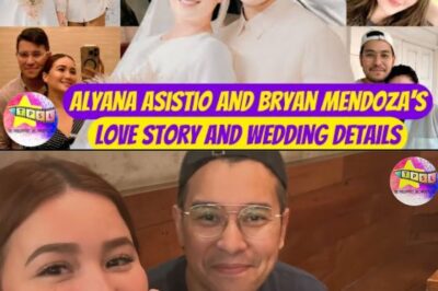 Alyana Asistio at Bryan Mendoza’s Love Story and Wedding Details