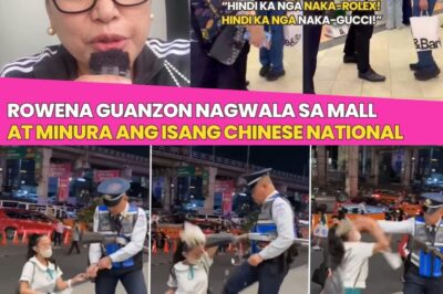 FORMER COMELEC COMMISSIONER Rowena Guanzon NAGWAWALA sa MALL at MINURA ang isang CHINESE