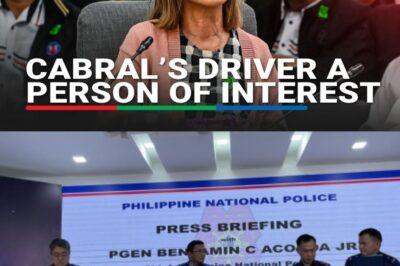 Driver ni Cabral itunuturing nang person of interest sa kaniyang pagkamatay