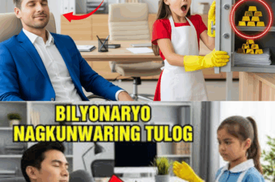 “Bilyonaryo, Nagkunwaring Tulog Upang Subukan ang Anak ng Kasambahay—Ang Kanyang Ginawa, Nagdulot ng Matinding Gulat!”