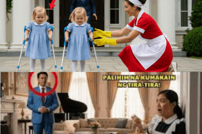 “Kambal ng Bilyonaryo, Hindi Makalakad — Hanggang Nahuli ang Bagong Katulong na May Itinatagong Lihim!”