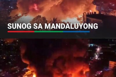 Sunog sumiklab sa residential area sa Mandaluyong City