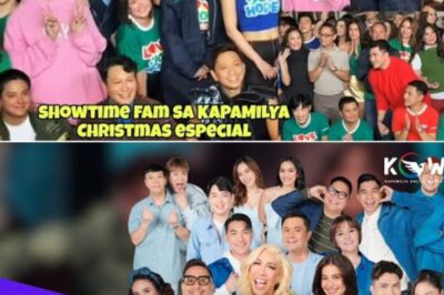VICE AT SHOWTIME FAM SA KAPAMILYA CHRISTMAS ESPECIAL,BEHIND THE SCENE