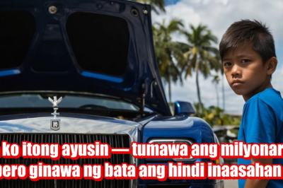 Kaya ko itong ayusin — tumawa ang milyonaryo… pero ginawa ng bata ang hindi inaasahan