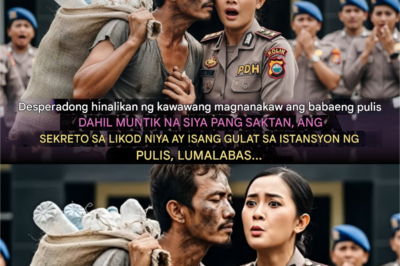 Hinalikan ng isang magnanakaw ng basura ang isang pulis, pero humingi ito ng tawad!