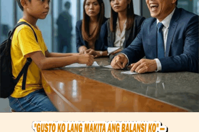 “GUSTO KO LANG MAKITA ANG BALANSI KO” — NATAWA ANG MILYONARYO… HANGGANG SA TUMINGIN SA EKRAN