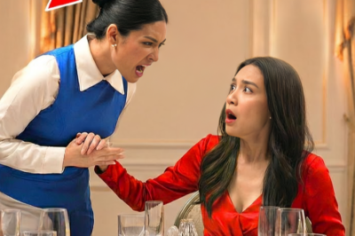 LAHAT AY TAKOT SA ASAWA NG MILYONARYO… HANGGANG SA HINARAP SIYA NG WAITRESS SA HARAP NG LAHAT