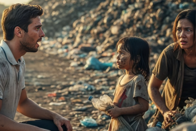 “Muling Nakita ng Tiyópo ang Dating Asawa at Anak na Babae sa Tambakan—Umiyak Siya na Parang Bata.”