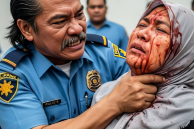 Nagwala ang dalagita at iniangat ang patrol car matapos siyang mabangga ng pulis na lasing!