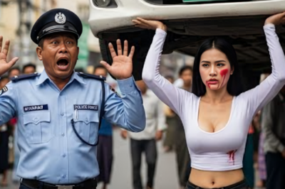 Nagwala ang dalagita at iniangat ang patrol car matapos mabangga ng lasing na pulis!