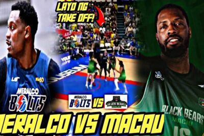 Brownlee, Nagdebut sa Mainet na Laro! Meralco Bolts vs Macau Black Bears—May 7’6 Higanteng Bigman ang Macau!
